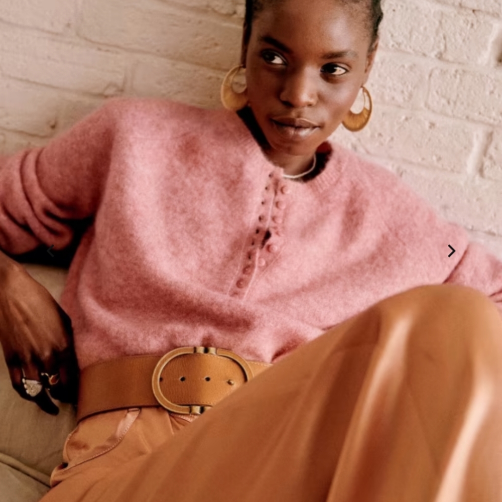 Sezane Léon Sweater - Pink